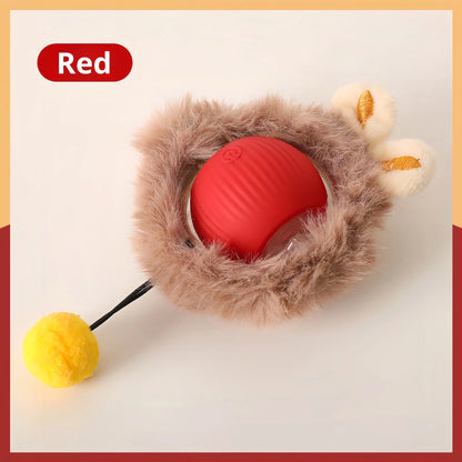 Smart Dog Toy Ball Electronic Interactive Pet Toy Moving Ball USB Automatic Moving Bouncing for Puppy Birthday Gift Cat Products