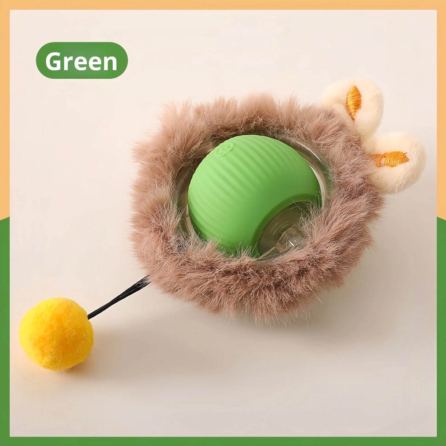 Smart Dog Toy Ball Electronic Interactive Pet Toy Moving Ball USB Automatic Moving Bouncing for Puppy Birthday Gift Cat Products